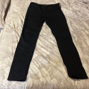 Mid rise Express jeans in Black size 4R